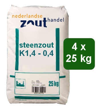 Steenzout K1.4-0.4 4x25kg