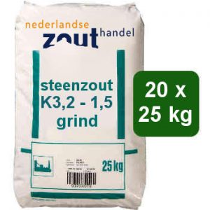 Steenzout K3.2-1.5 grind 20x25kg