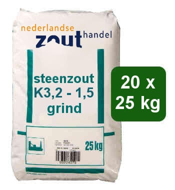 Steenzout K3.2-1.5 grind 20x25kg