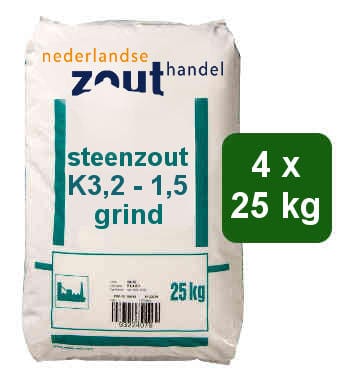 Steenzout K3.2-1.5 grind 4x25kg