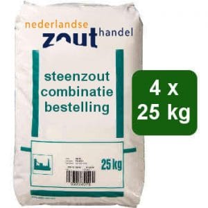 2 x 25 kg normaal<br> en<br> 2 x 25 kg grof