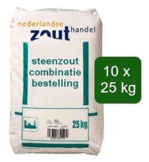 5 x 25 kg normaal<br> en<br> 5 x 25 kg grof